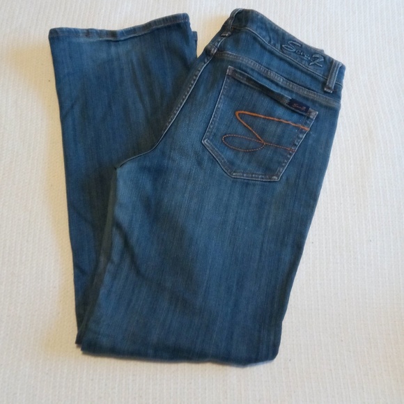 Seven7 Denim - ** 3 For $20 ** Seven7 Flare Med Wash Jeans